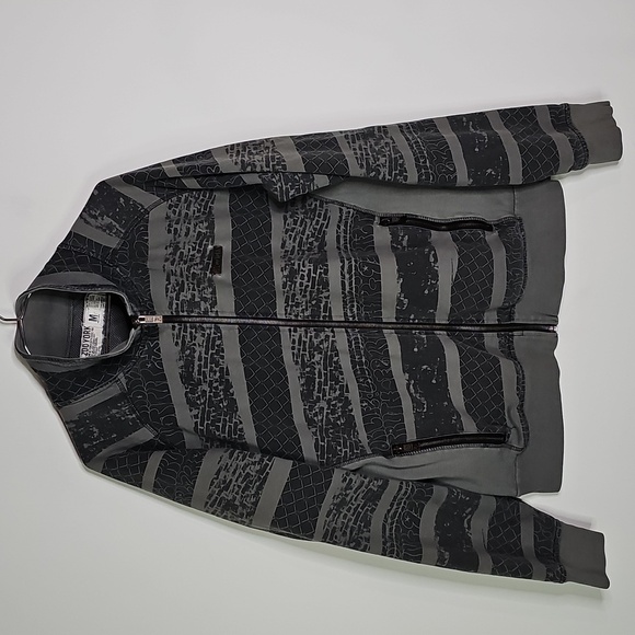 Zoo York medium gray zip up jacket - Picture 1 of 6